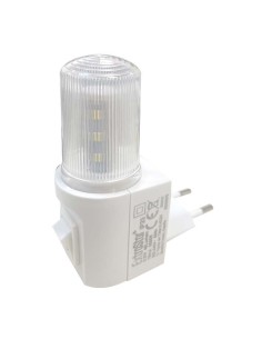 LUZ DE NOCHE CON INTERRUPTOR 0.6W 48LM 6500K LUZ FRIA...