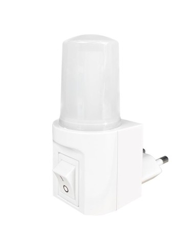 LUZ NOCHE LED 1W INTERRU LUZ CALIDA [AXGXYD104W]