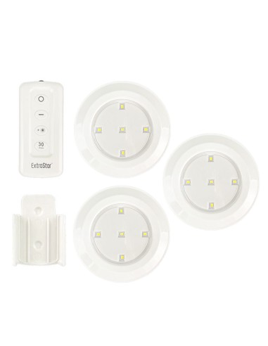 LUZ DE NOCHE LED JUE. 3 CON MANDO [8PPD002]