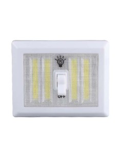 LAMPARA DE NOCHE INTERRUPTOR 4XCOB 3W 300LM 4XAA [8LP9149A]