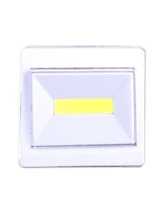 LAMPARA DE NOCHE INTERRUPTOR 1XCOB 3W 190LM CUADRADO...