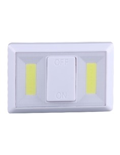 LAMPARA DE NOCHE INTERRUPTOR 2XCOB 3W 300LM 4XAAA [8LP9149F]