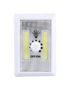 LAMPARA DE NOCHE INTERRUPTOR 2XCOB 3W 250LM LUZ AJUSTABLE...