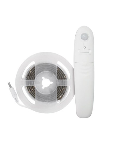 TIRA LED CON SENSOR INFRAROJO, LUZ CALIDA...