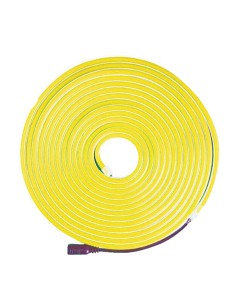 TIRA DE LUZ LED DE NEON 5M 120LED 12V LUZ AMARILLA...