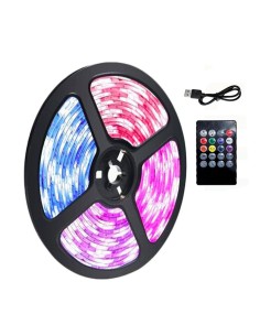 TIRA DE LED USB 3IN1 RGB 3MTS 90LED CONTROL SONIDO...