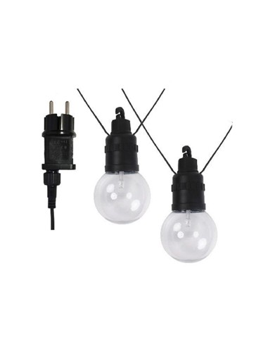 GUIRNALDA LED 10XBOMBILLAS G50 7.5MTS 0.4W 90LM...