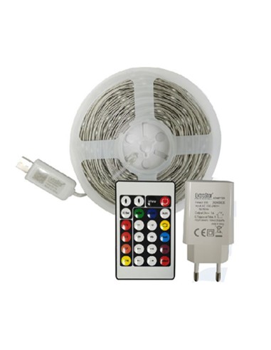 TIRA DE LED PVC USB RGB DREAMCOLOR 20M 200LED...