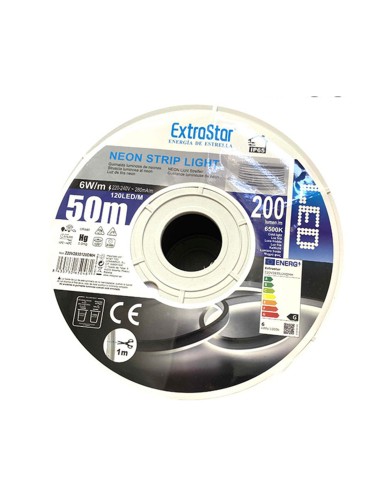TIRA DE LED NEON 220V LUZ BLANCA 50M 120LED/M...