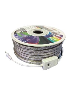 TIRA DE LED 220V RGB 50MTS 60D/M 8W/M IP65 [A220V505060DRGB]