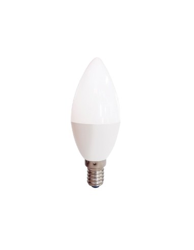 BOMBILLA LED C37  4.9W E14 480LM  6500K LUZ...