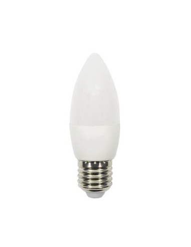 BOMBILLA LED VELA 6W E27 570L 6500K LUZ FRIA...
