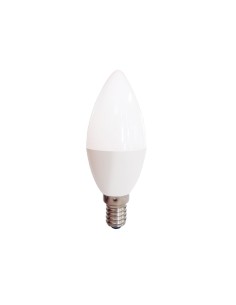 BOMBILLA LED C37 6W E14 570LM 3000K LUZ CALIDA [AC376BW]