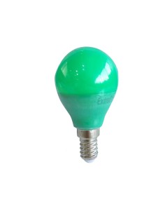 BOMBILLA BOLA LED G45  E14/3.5W VERDE CJ144 [AE14GREEN]