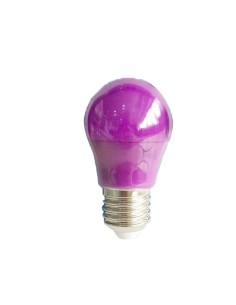 BOMBILLA BOLA LED G45  E27/3.5W MORADO CJ144 [AE27PURPLE]