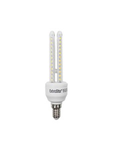 BOMBILLA LED 2U  E14/8W 3000K CJ96 [PT-ASET2UFWW]