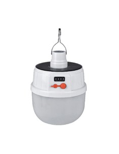 LAMPARA LED DE CAMPING BLANCO RECARGABLE CABLE DC Y SOLAR...