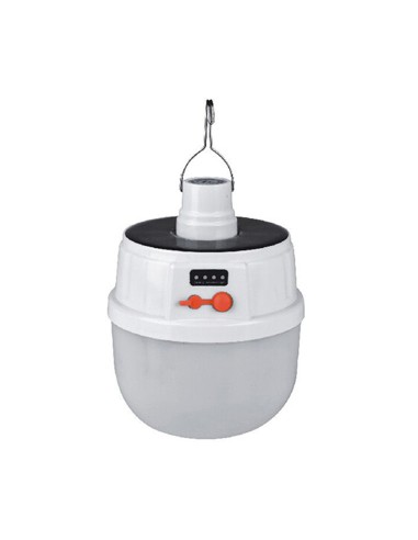 LAMPARA LED DE CAMPING BLANCO RECARGABLE CABLE...