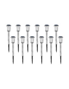 LAMPARA DE PARED SOLAR RECTANGULAR 3SMDX2LADOS 0.6W 60LM...