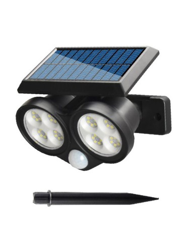 LAMPARA DE JARDIN SOLAR BUHO 7W 280LM IP44...