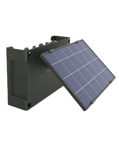 LAMPARA DE PARED SOLAR RECTANGULAR 3SMDX2LADOS 0.9W RGB...
