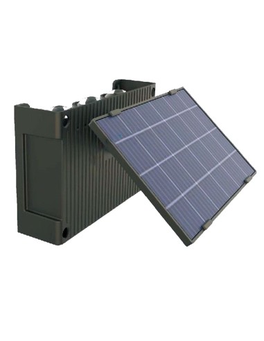 LAMPARA DE PARED SOLAR RECTANGULAR 3SMDX2LADOS...