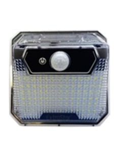 LAMPARA PARED LED SOLAR CON SENSOR MOV 0.9W  130LM  6500K...
