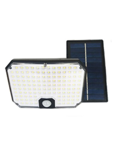 LAMPARA PARED LED SOLAR CON SENSOR MOV 3.3W...