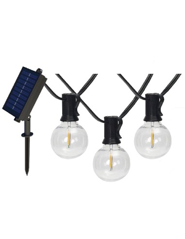 GUIRNALDA SOLAR 10XG40 BOMBILLAS LED 2.6W  42LM...