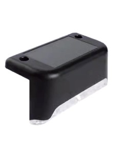 LAMPARA DE PARED SOLAR FORMA ESCALON PACK2 2LM IP44 6500K...