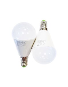 BOMBILLA BOLA LED PACK2 9W E14 860L 3000K LUZ...