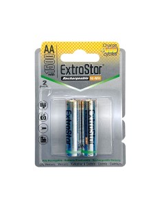 PILAS RECARGABLES (EXTRASTAR)HR6 1500MAH CJ384 [JAA1500]