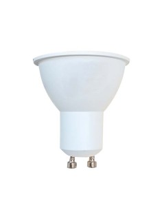 BOMBILLA LED GU10 4.9W 460LM 6500K LUZ FRIA LISO [19166]