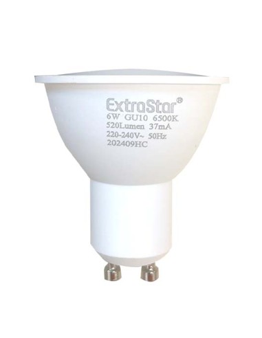 BOMBILLA LED  GU10 6W 520LM 6500K LUZ FRIA [19171]
