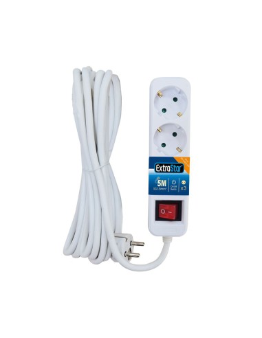 ALARGADOR 3 BASE C/INTRRU 5 MTS 3G1.5MM [9KYG103S5M]