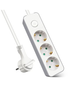 ALARGADOR 3 BASE C/INTER 3G1.0MM2 1.5MTS ENCHUFE PLANO [9SLGE803K]