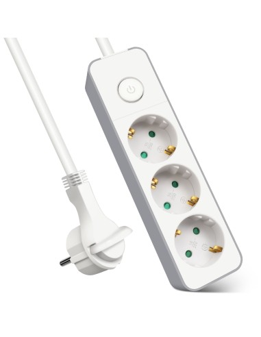 ALARGADOR 3 BASE C/INTER 3G1.0MM2 1.5MTS ENCHUFE PLANO [9SLGE803K]