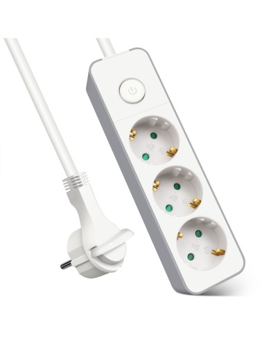 ALARGADOR 3 BASE C/INTER 3G1.5MM2 5MTS ENCHUFE PLANO [9SLGE803K5M]