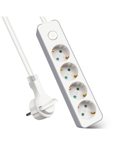 ALARGADOR 4 BASE C/INTER 3G1.0MM2 1.5MTS ENCHUFE PLANO [9SLGE804K]