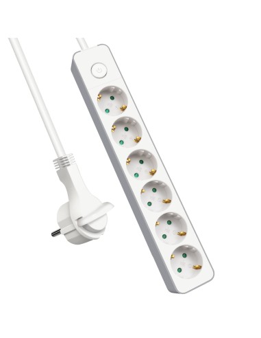 ALARGADOR 6 BASE C/INTER 3G1.5MM2 3MTS ENCHUFE PLANO [9SLGE806K3M]