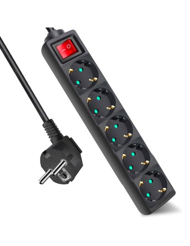 ALARGADOR 5 BASE C/INTER 3 MTS 3G1.5MM~NEGRO [9KFB05KA3MB]