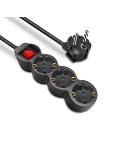 ALARGADOR 3 BASE C/INTER NEGRO 1.5 MTS 3G1.0MM~ [9KYG203SB]