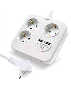 ALARGADOR 3 BASES+PUERTOS USB CJ24 [9KFGSB03U]