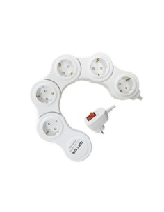 5 BASES C/INTER. PUERTO USB PLECABLE CJ24 [9KFGS05UW]