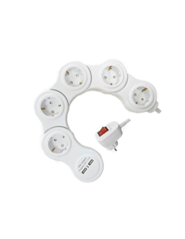 5 BASES C/INTER. PUERTO USB PLECABLE CJ24 [9KFGS05UW]