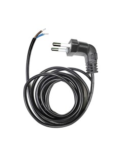 CABLE DE ENCHUFE NEGRO 1.8M 2X0.75 CJ144 [6KFXR21.8MB]