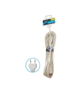 CABLE EXTENSIBLE BASE PLANA 5MTS 10A 2X1.0MM2 MAX.2300W [9KFCY025MF]