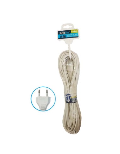 CABLE EXTENSIBLE BASE PLANA 8MTS 10A 2X1.0MM2 MAX.2300W [9KFCY028MF]