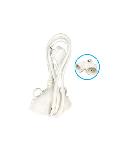 DOBLE ENCHUFE SCHUKO TIPO 3M CJ25 [9KFGY023MW]