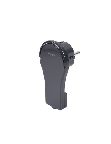 ENCHUFE PLANO 16A NEGRO CJ144 [6KFGRC03B]